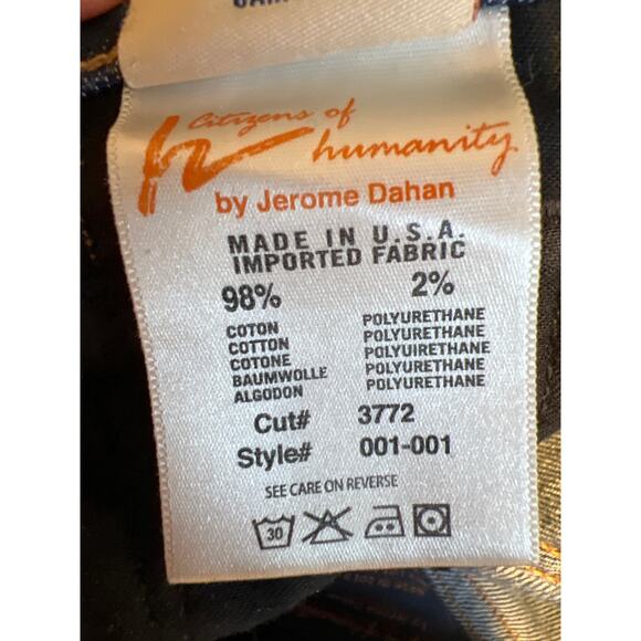 Citizens of Humanity Kelly #001 Low Waist Bootcut Jeans Women’s 29 - Picture 4 of 8